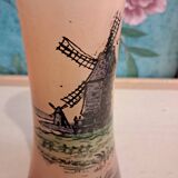 Legras vase with mill decor