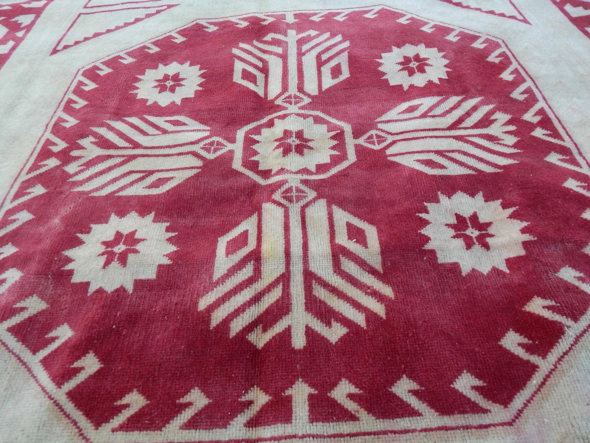 Vintage Turkish rug handmade 199x310 cm