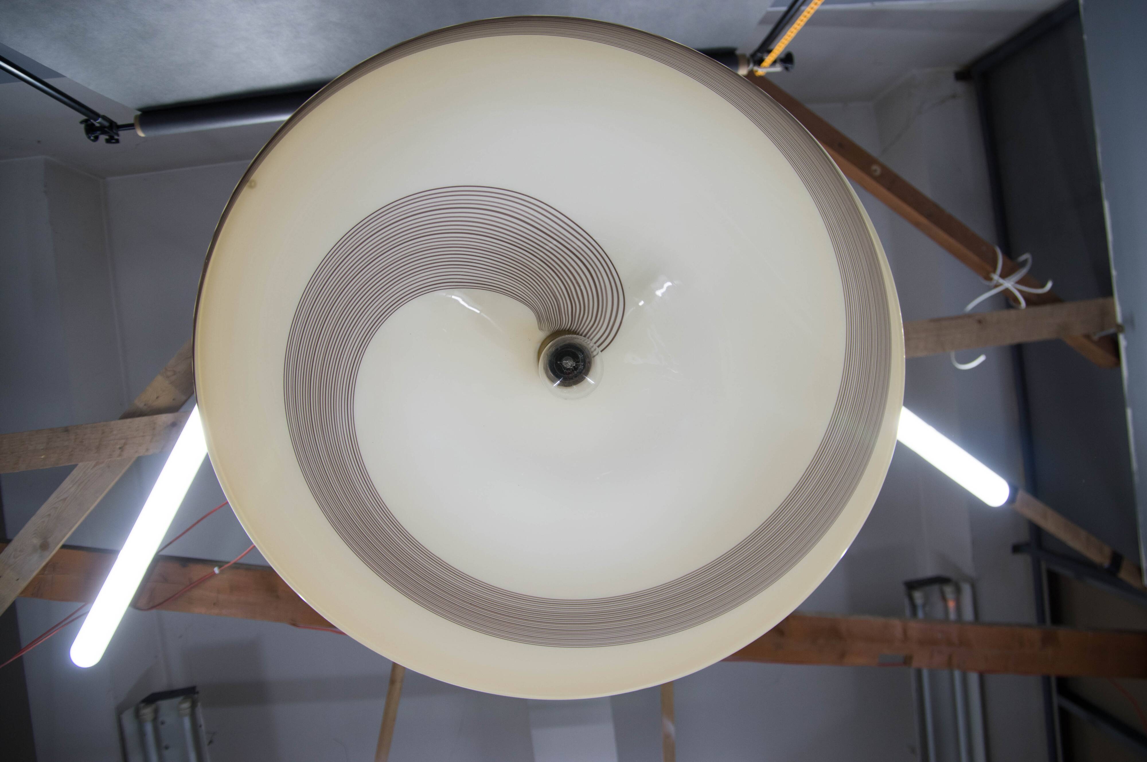 Murano Glass Pendant, Italy, 1980s