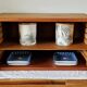Étagère murale ou à poser teck style scandinave