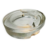 1970s Big Ashtray by Fabio Frontini for Arnolfo di Cambio in Lead Crystal,