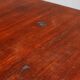 Art Deco table in rosewood and thuya burl.