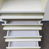 Set of 3 Guy Bernard cabinets for Meurop # Vintage 70s