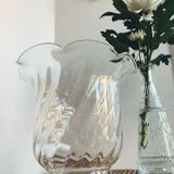 Vase en verre soufflé