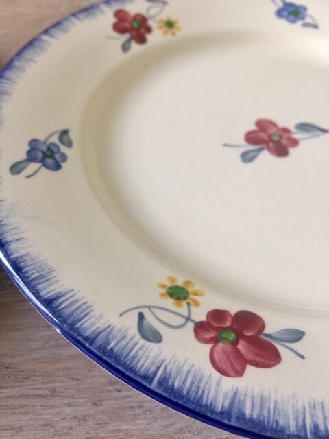 3 plates Mary Lou Digoin Sarreguemines