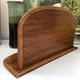 Former sorter of art deco desk in two-tone oak and mahogany wood