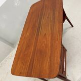 Petite Teak Desk By Gunnar Nielsen For Tibergaarden.
