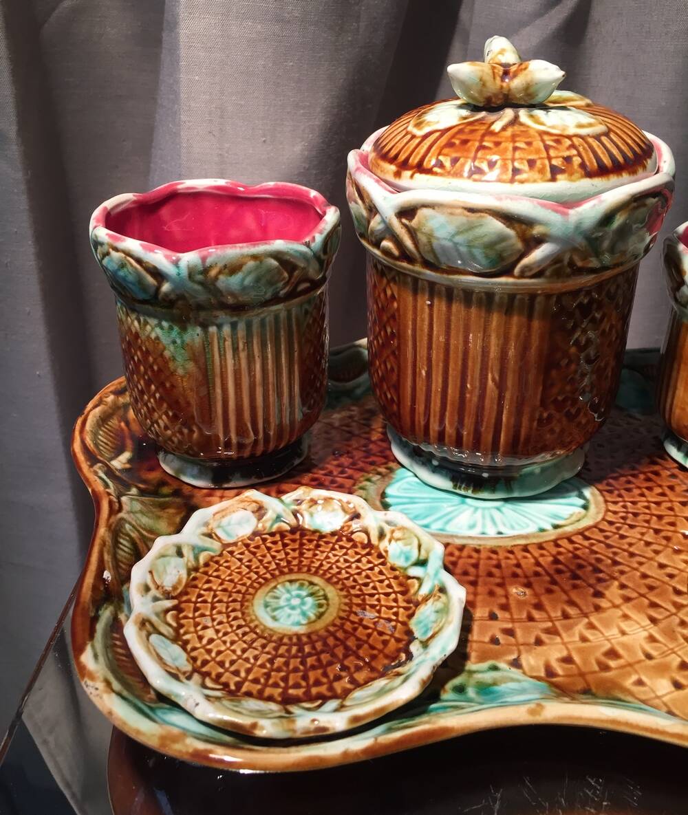 Smoker's set in onnaing slurry 1930s 1940s