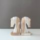 Vintage bookends horses