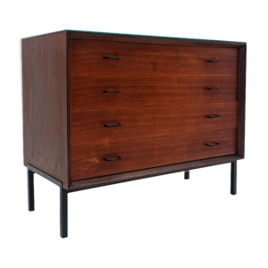 Commode en bois du milieu