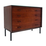 Mid-Century Modern Wooden Chest of Drawers, Italy, 1960s