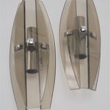 Pair of sconces, brand Veca, years 70/80