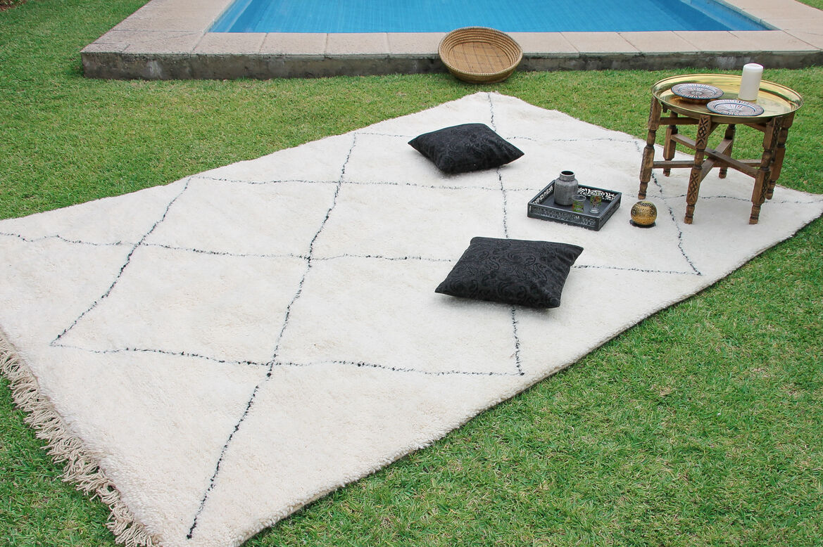 Tapis berber beni ouarain "rabat" - 300x220cm