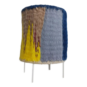 Wool weave table lampshade
