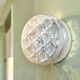 Frosted glass flush mount ceiling or wall light