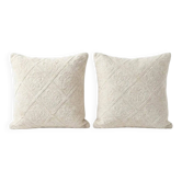 Set of 2 vintage kilim cushion covers 46x51 cm