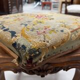 Vintage Louis XV style piano stool