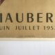 Jean PIAUBERT, Bing Gallery, 1957. Original lithograph poster