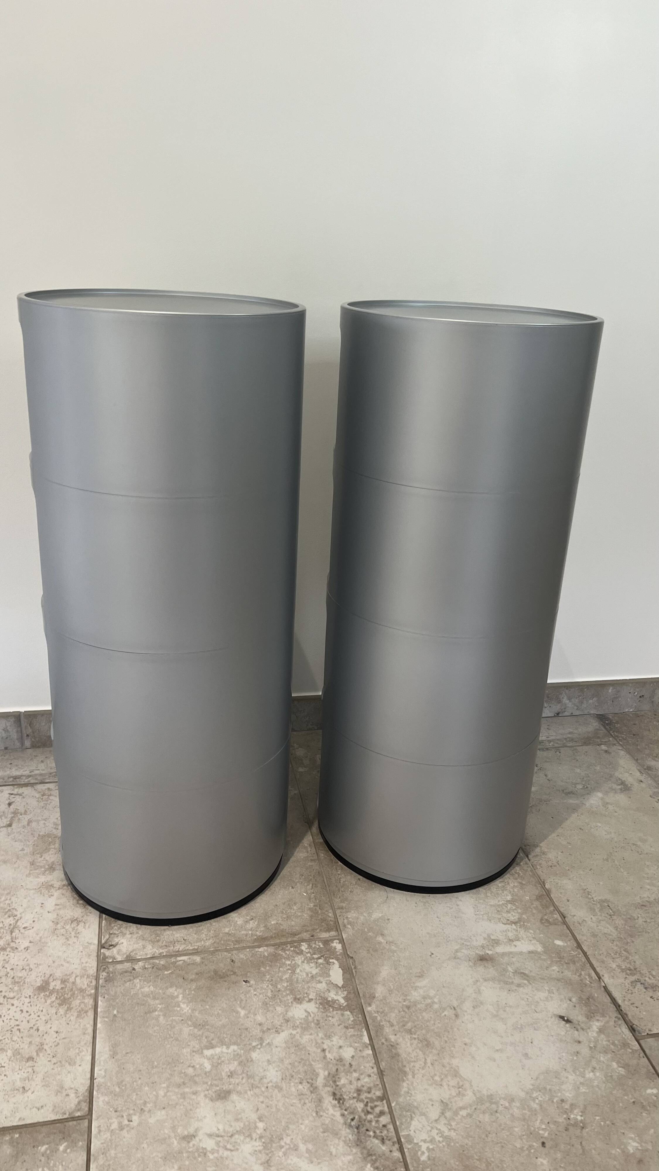 Set of 2 Kartell Componibili 4 Doors