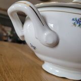 Vintage porcelain vegetable dish / soup tureen