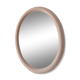 Vintage oval mirror from the 70s.
