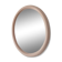 Vintage oval mirror from the 70s.