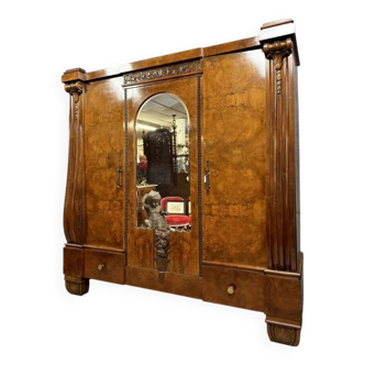 Art Deco period mahogany wardrobe circa 1920-1930