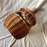 Vintage wicker basket
