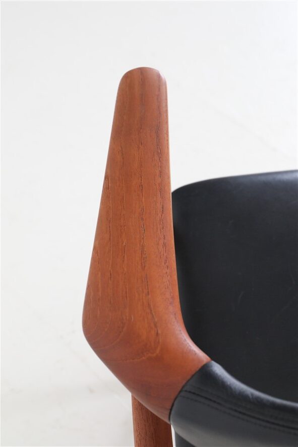 Fauteuil en teck de Svend Aage Eriksen, Glostrup Møbler
