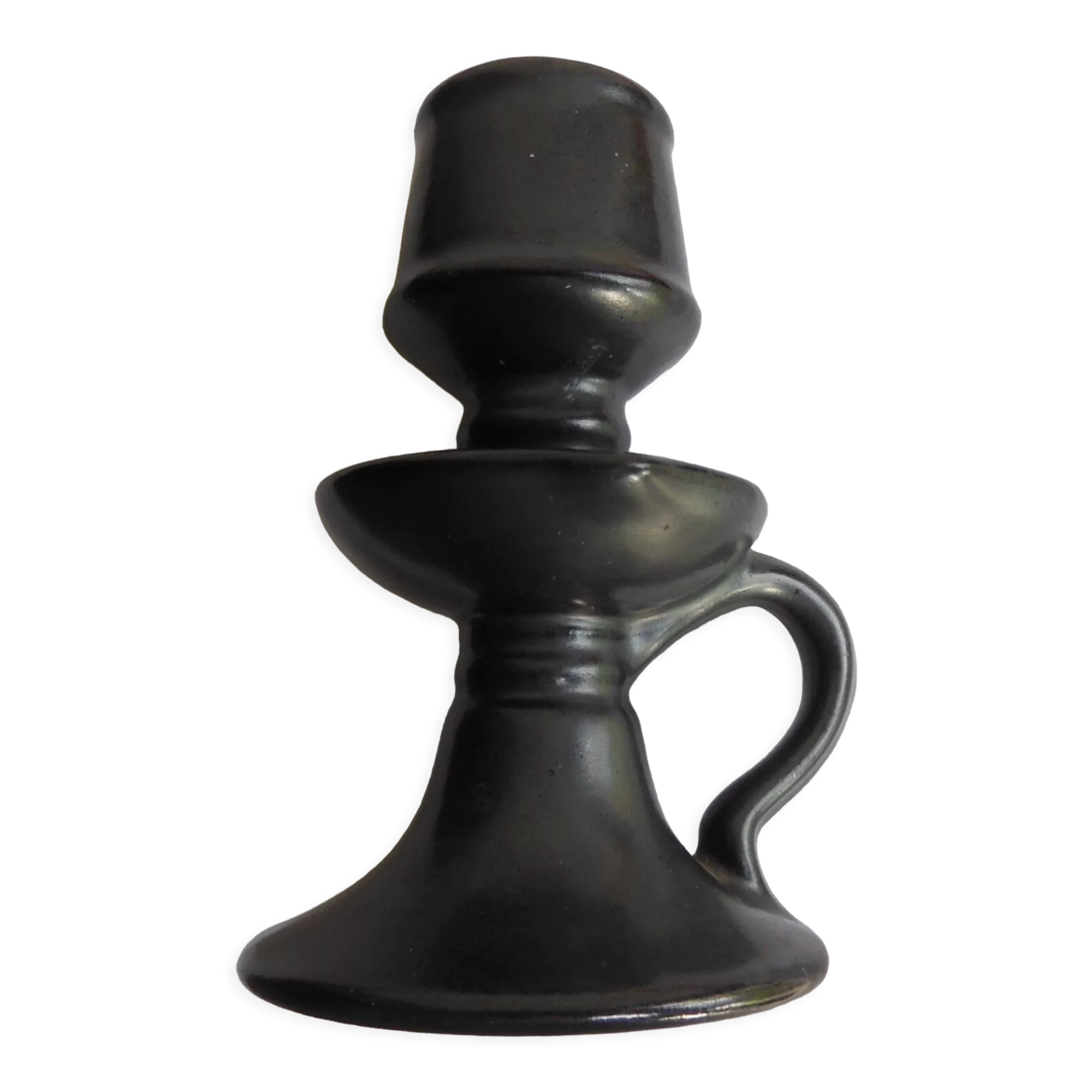 CERAMIC CANDLE HOLDER, FREE FORM 4 TER