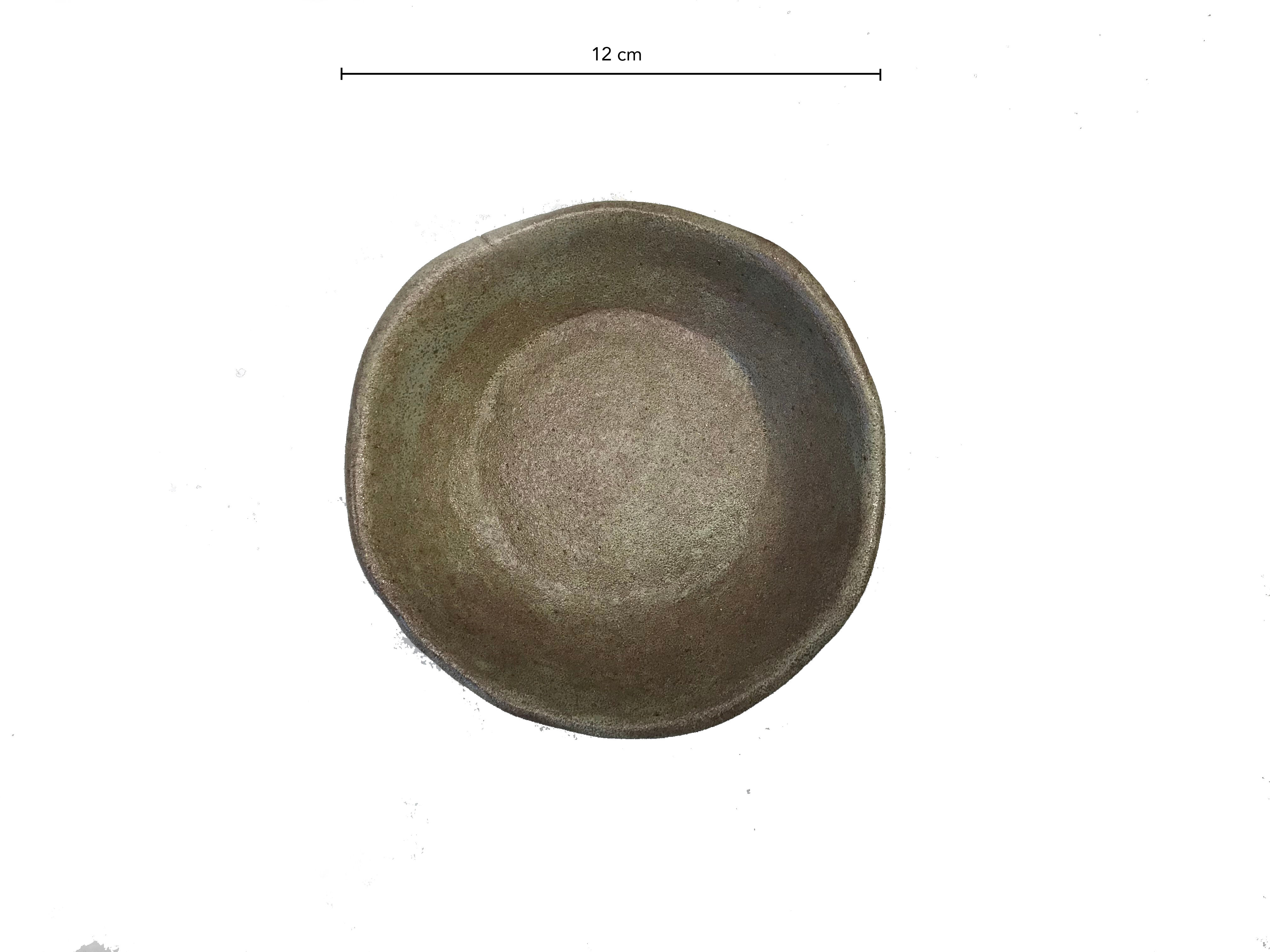 Enamel ceramic risotto plate