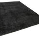 Handwoven Persian Overdyed 273 cm x 387 cm Black Wool Carpet