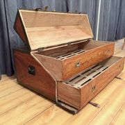 French officer's cabin trunk, mid-19th century