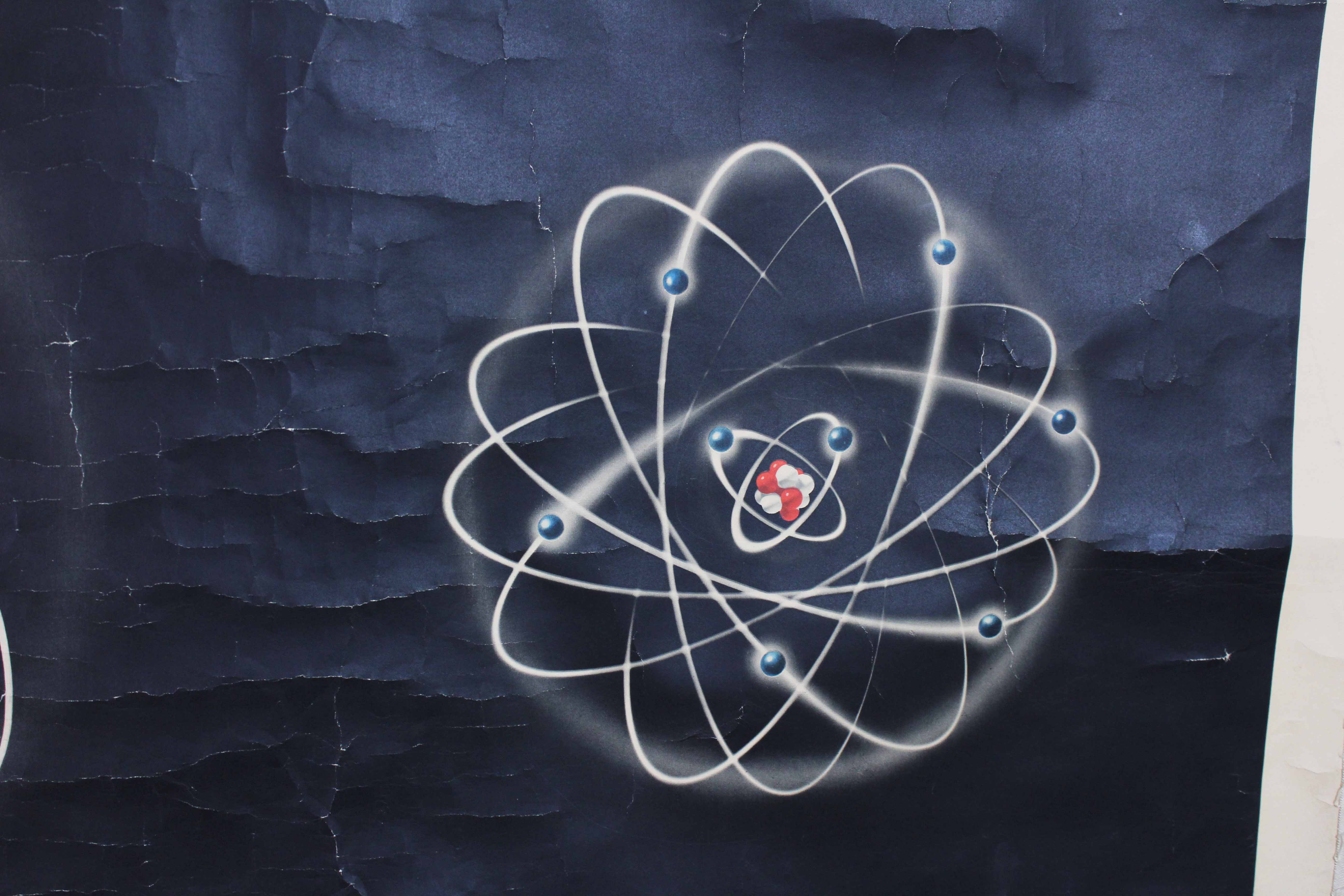 School poster Atome 1960