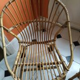 Rattan armchair