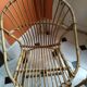 Rattan armchair