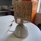 70s ceramic lamp