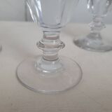 4 stemmed glasses from the 20s and 30s