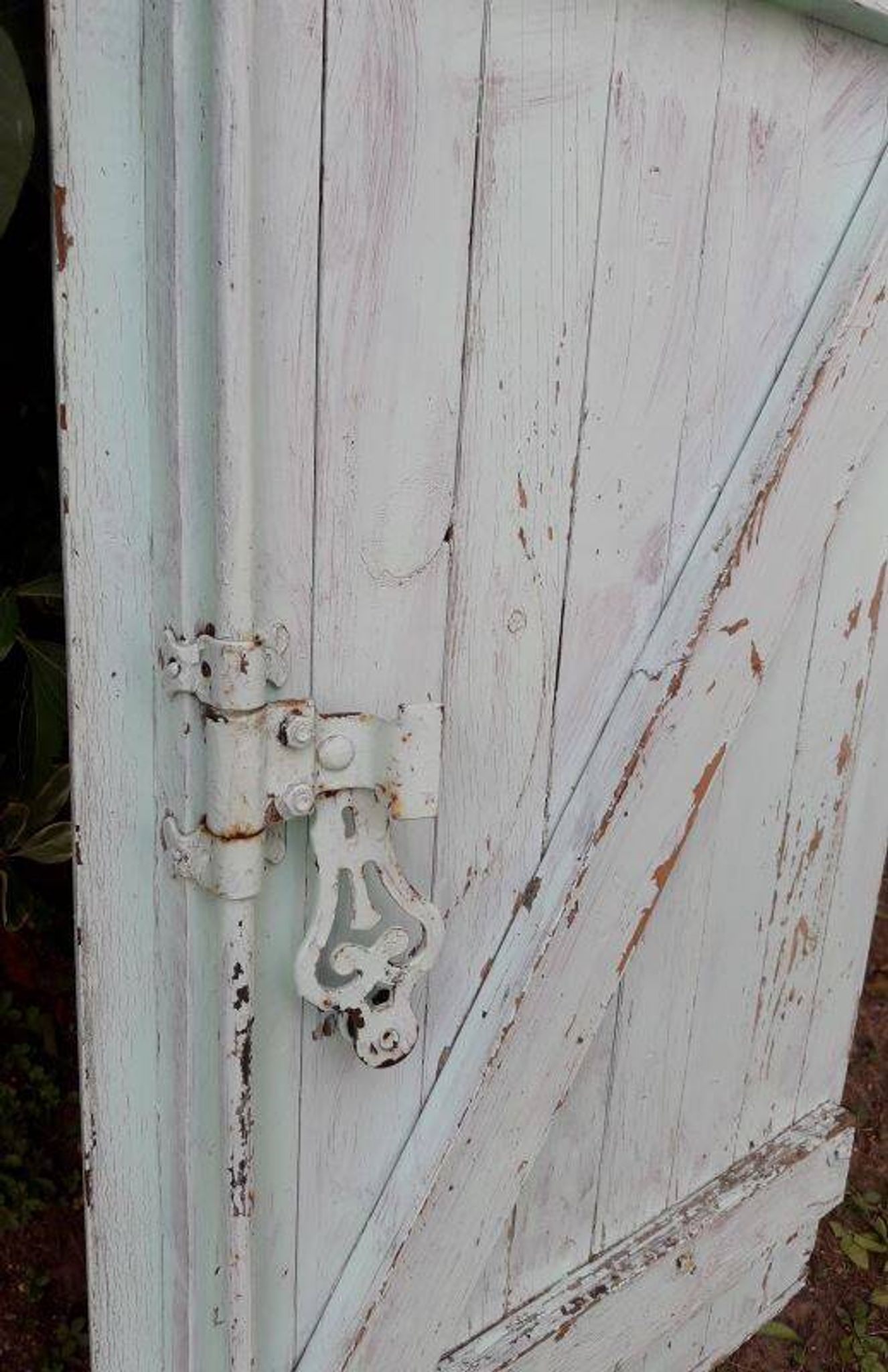 Volet ancien en bois