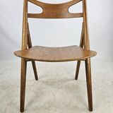 4 chaises Sawbuck de Hans Wegner, modèle CH29