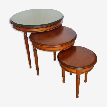 Tables rondes gigognes