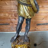 Nubian torch floor lamp