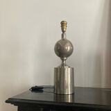 Barbier chromed metal lamp