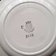 6 old earthenware dinner plates from saint amand