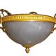 lustre et ses appliques laiton bronze dorée