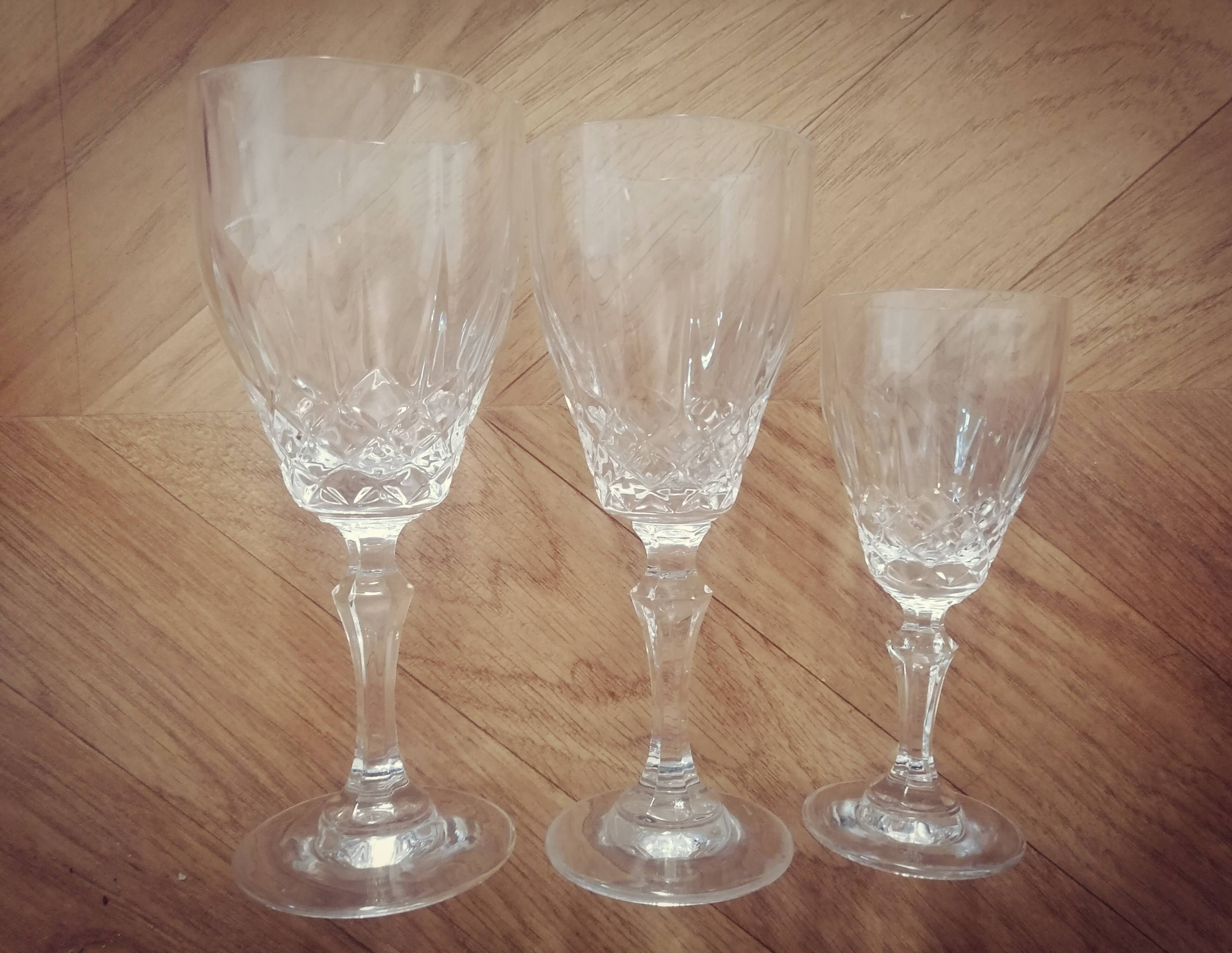 Lot verres en cristal Zajecar