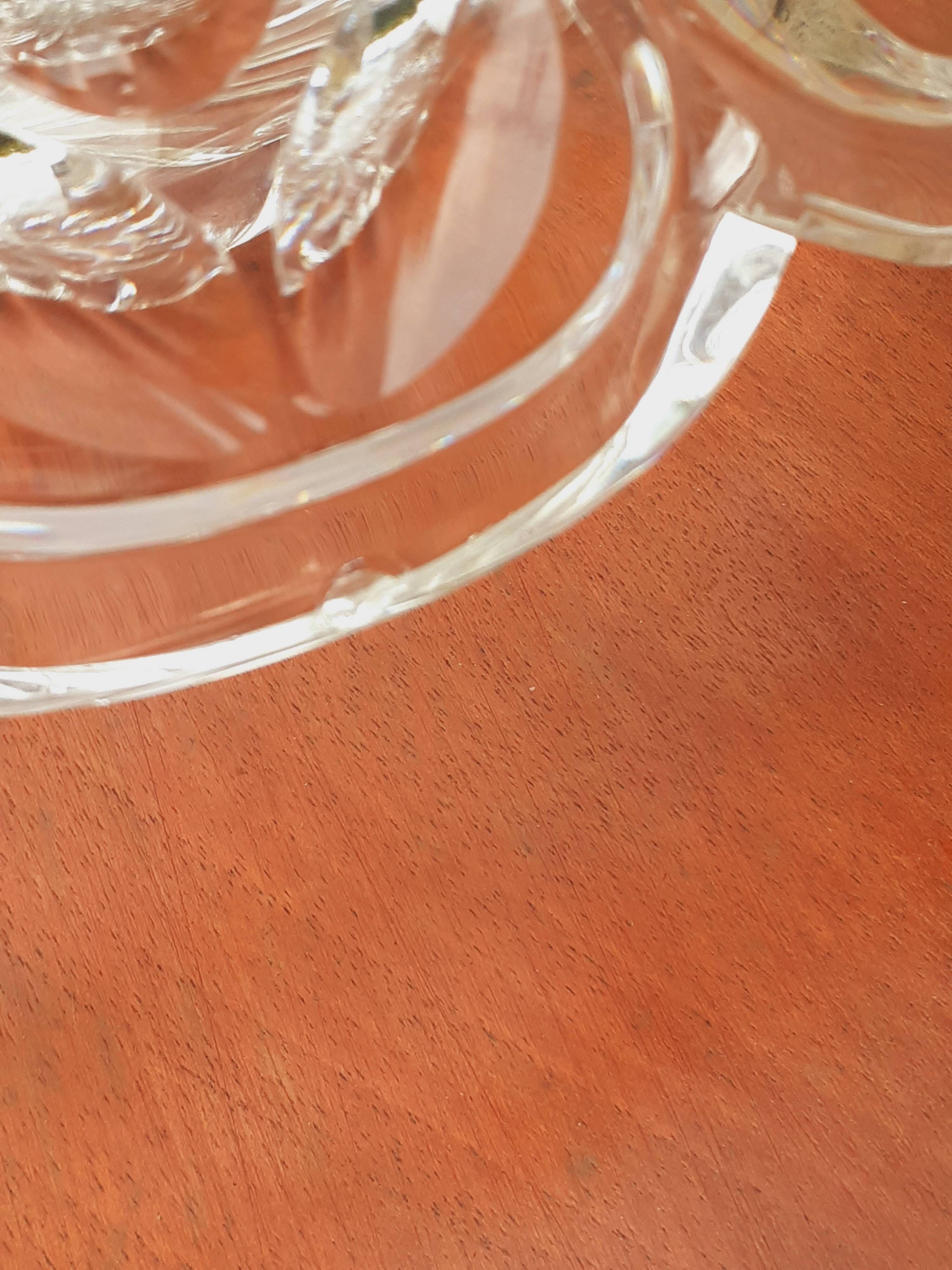 Bowl, Cut Crystal Centrepiece from Saint Louis