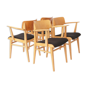 4 fauteuils vintage Casala