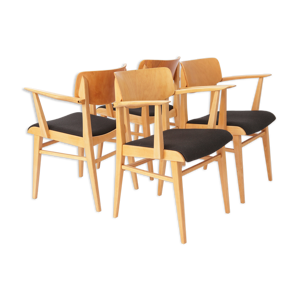 4 fauteuils vintage Casala - italie