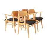 4 vintage arm chairs Casala 60s-70s Italy